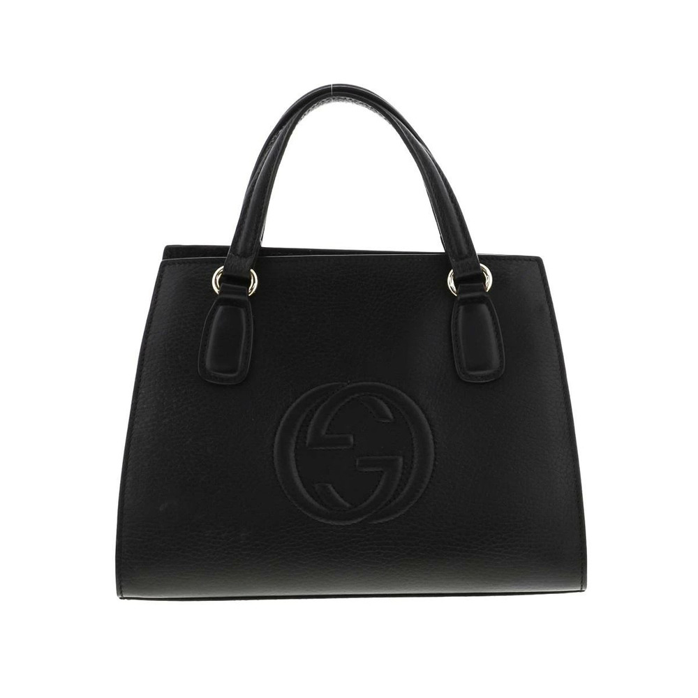GUCCI Soho Handbag Black B
